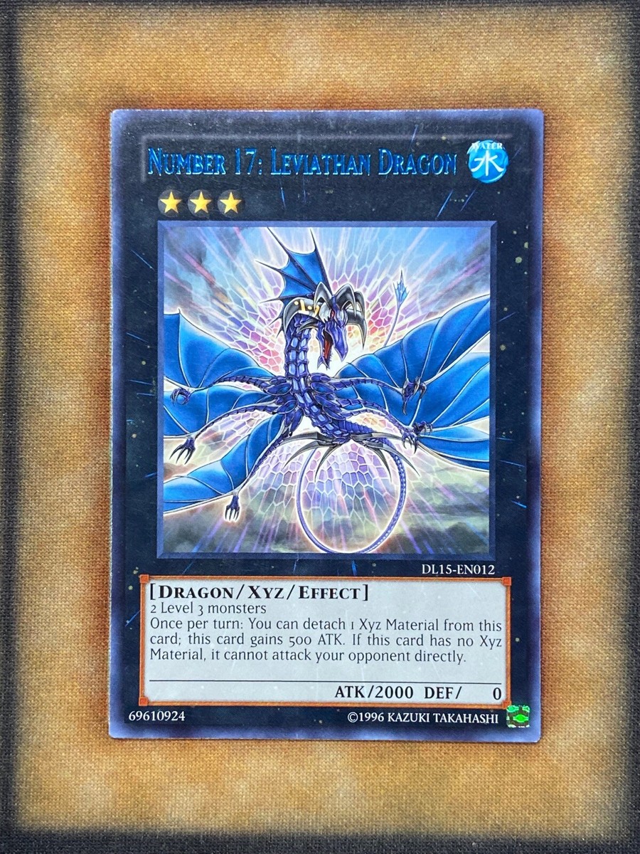 Yugioh Number 17: Leviathan Dragon DL15-EN012 Duelist League Rare