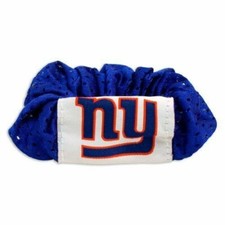 NY GIANTS JERSEY HAIR TWIST SCRUNCHIE