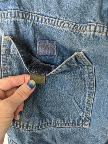 Levi's Levi Strauss Husky Boys Young Men's Denim Utility Jean Shorts Size Medium - Picture 4 of 9