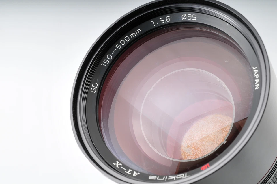 W/ case [Exc+4] Tokina AT-X SD 150-500mm f/5.6 Zoom Olympus OM mount From JAPAN - Image 3 of 4