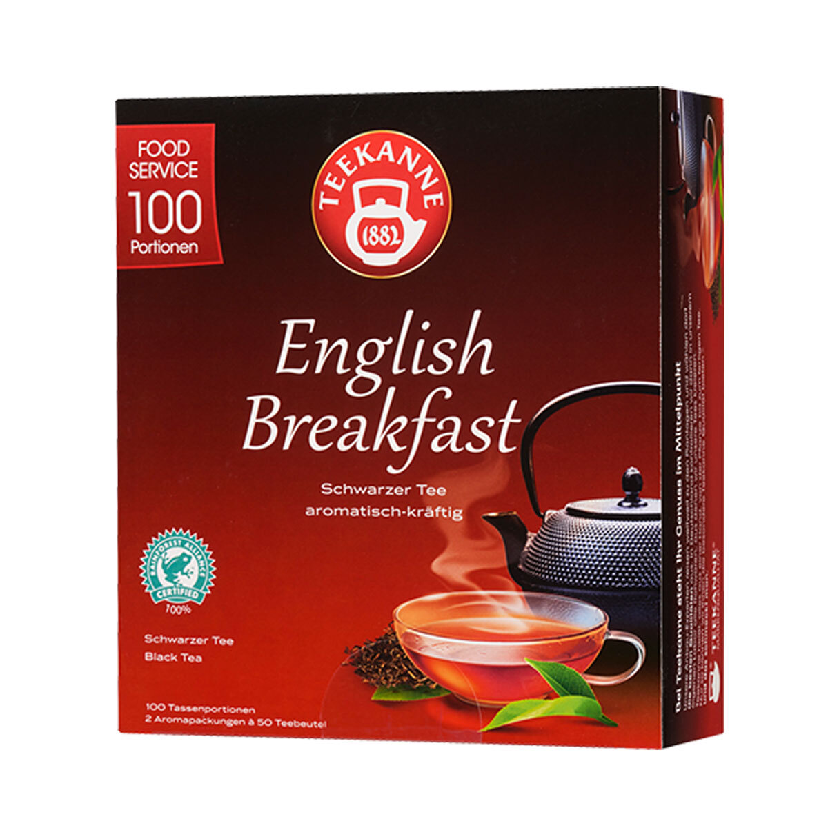 Analyse und Vergleich: Teekanne English Breakfast vs. Kaffeeprodukte ...
