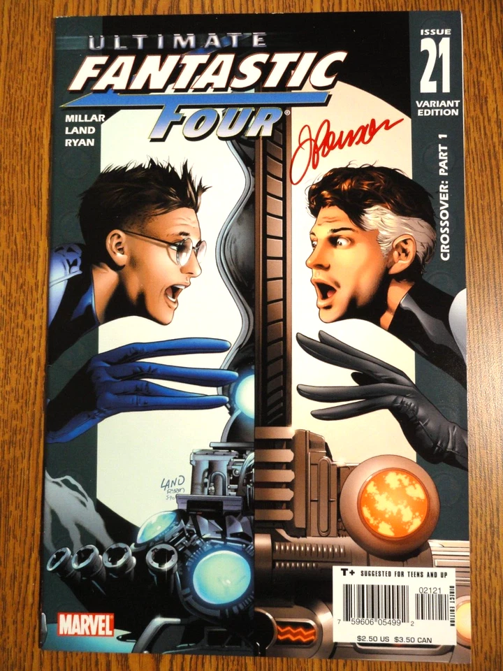 Ultimate Fantastic Four #21 Signé Ponsor Variante Clé VF 1ère Marvel Zombies MCU - Photo 1/1
