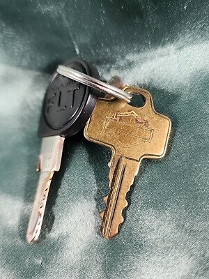 AMF Harley Davidson FLT HD 5 Brass Saddle Bag Key 66F | eBay