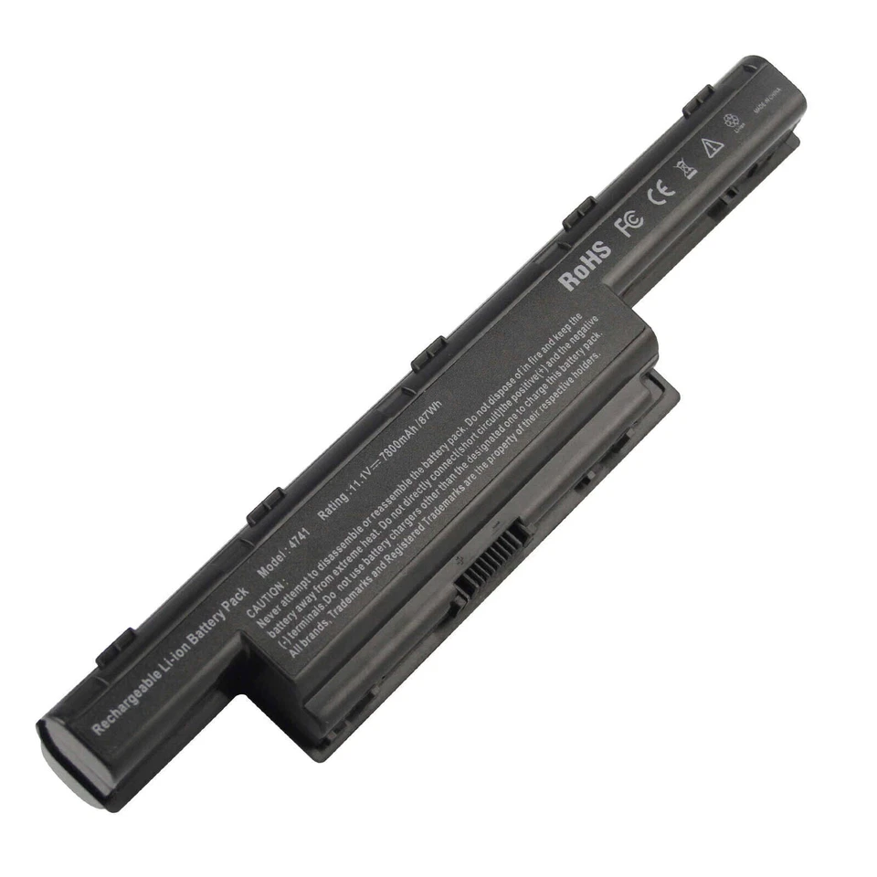 Batería para Acer Aspire 4551 4741g 5741 AS10D31 AS10D41 AS10D51 AS10D61 7800mAh Foto 3 de 4