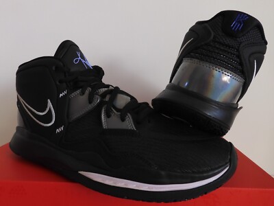 Nike Kyrie バスケットボールシューズ ブラック(SALE) Nike Men's Size 8 Shoes Kyrie 5 Black Neon Rainbow Sole