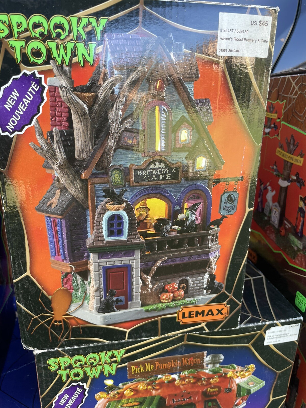 SPOOKY TOWN LEMAX 8 Figure Halloween Lot WoW!! eBay