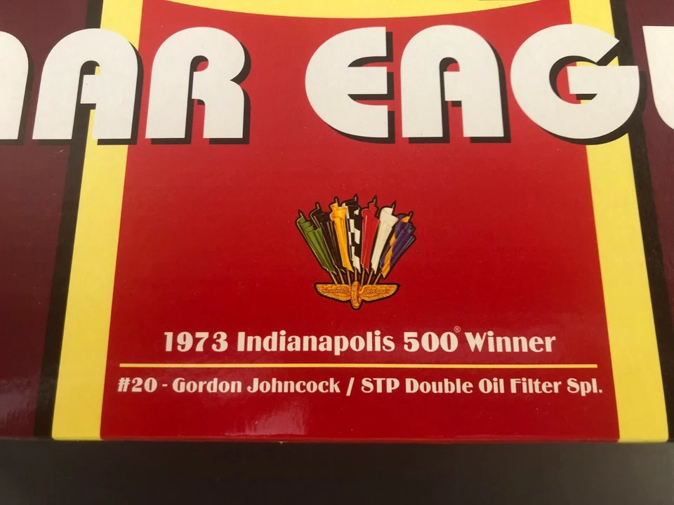 Carousel 1  AAR Eagle #4705 1973 Indy Winner  #20 Gordon Johncock STP 1:18 UNSER - Image 2 of 4