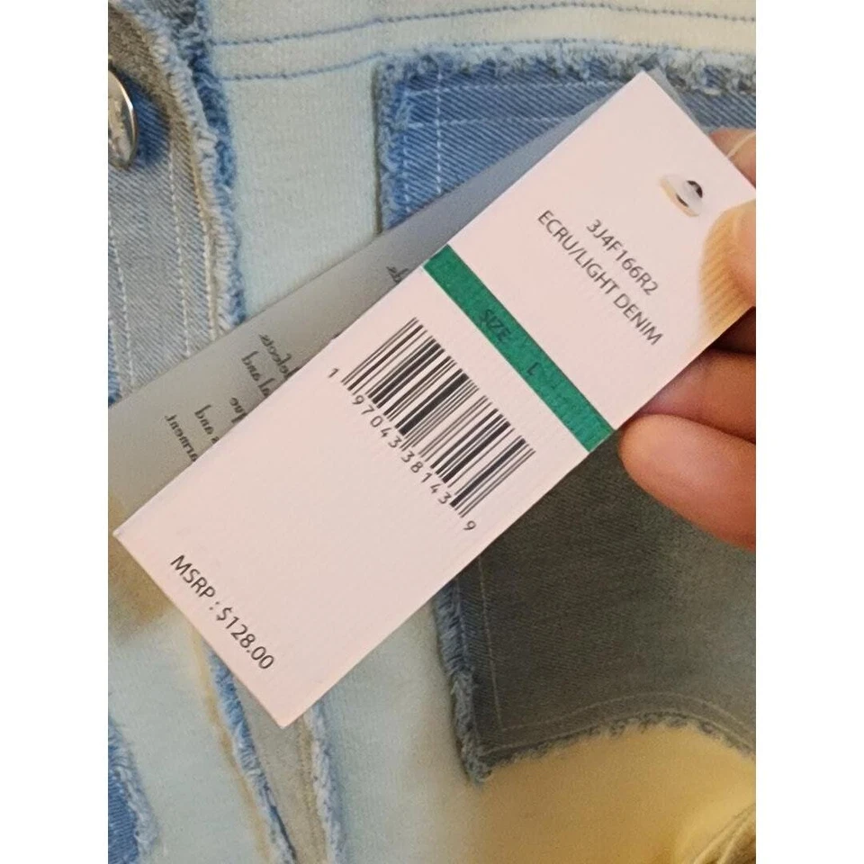 Nanette Lepore Women's NWT Two-Tone Jacket L - Image 3 of 4