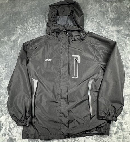 Diamond Candy Waterproof Rain Jacket Lightweight Outdoor Hooded Raincoat XL EUC