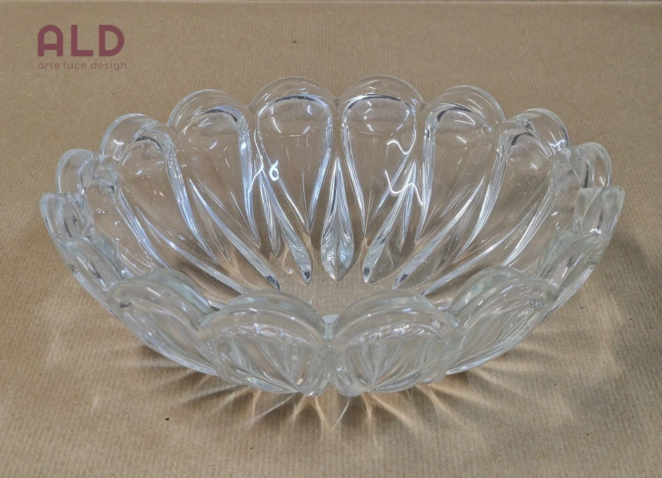 Bobeche coppetta copri cavi vetro cristallo ricambio per lampadario lampade lumi - Immagine 2 di 4