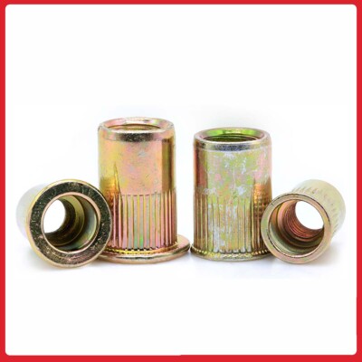 Rivnuts Threaded Nutserts Knurled Rivet Nuts Color Zinc Blind M3 M4 M5 ...