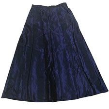 Coldwater Creek Skirt Maxi 12P Purple Goth Whimsigoth Fairy Grunge Vintage USA