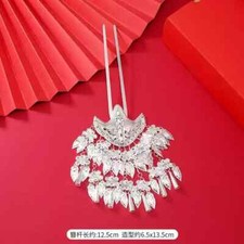 Akcesoria do włosów plemienne ręcznie robione miao srebrne nakrycie głowy nakrycie głowy spinka do włosów 1 sztuka