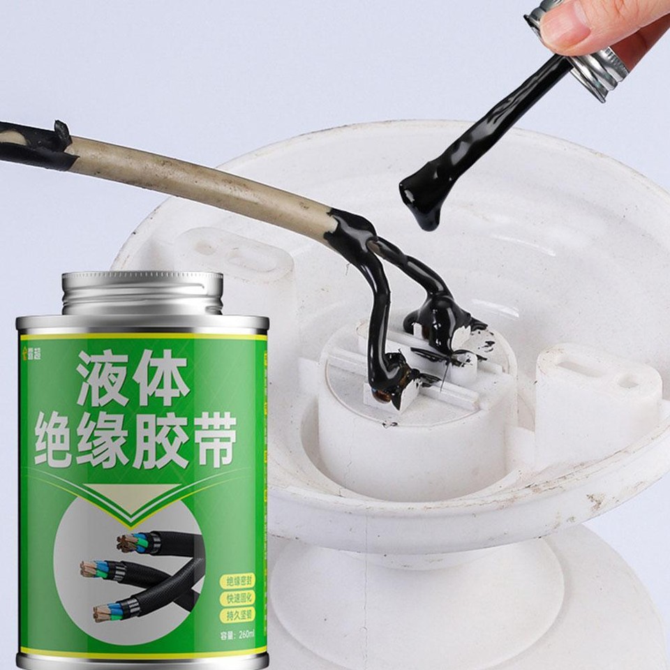 100/260ml Waterproof Liquid Insulating Tape Electrical Tube Paste Glue