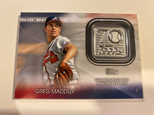 2021 Topps - Topps 70th Anniversary Manufactured Logo Patches Series 2 Greg...