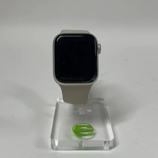 Broken GPS Only Apple Watch SE 2nd Gen 40MM Aluminum Starlight Sport Band READ