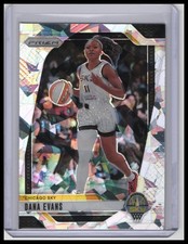 2024 Panini Prizm WNBA #72 Dana Evans Ice Prizms