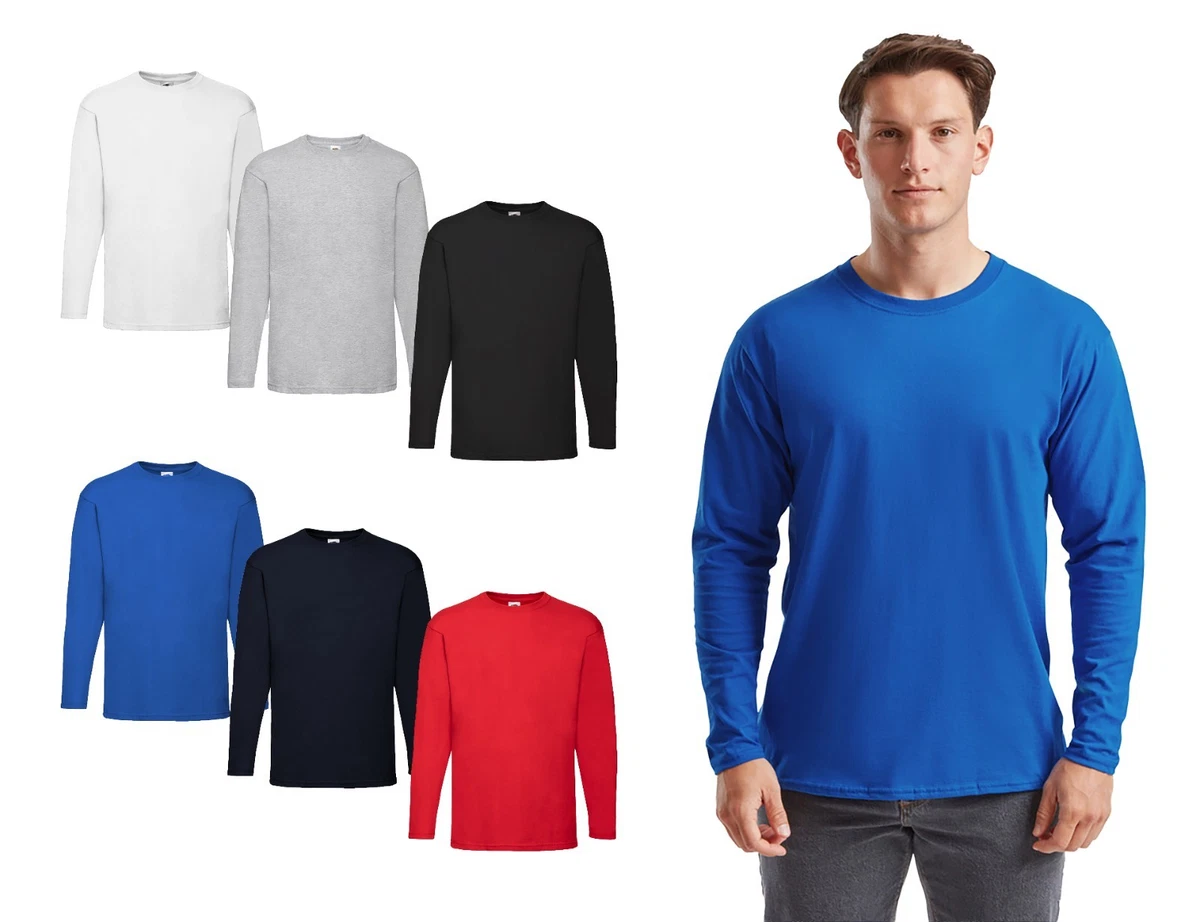 Magliette da uomo grigie Fruit of the Loom | Acquisti Online su