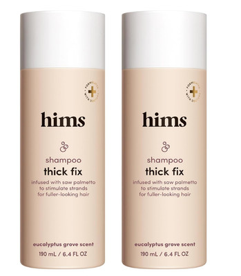 hims Thick Fix Shampoo - Saw Palmetto for Healthy Hair Growth & Thickening - Sca