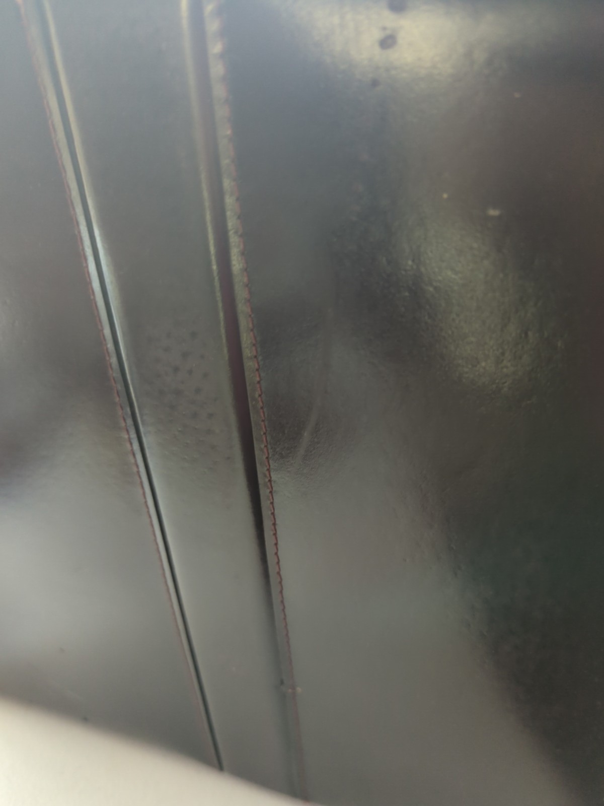 Protocol Burgandy Leather Briefcase - image 13