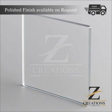 1mm Thick Clear Perspex Acrylic Sheet Cut to Size Quick UK Dispatch