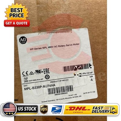 Allen Bradley servo motor MPL-B330P-MJ74AA MPLB330PMJ74AA NEW US Free Tax