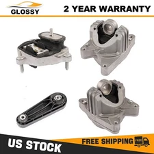 Set 4Pcs Engine & Trans Mount For Porsche Macan 95B 3.0L 94637505740 94637505840