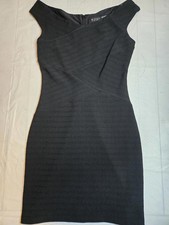 Guess Black Off-Shoulder Bodycon Dress Size 10