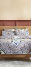Anthropologie King Elsbeth Quilt And Sham