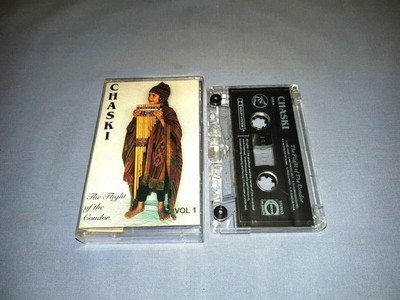 CHASKI THE FLIGHT OF THE CONDOR VOL.1 CASSETTE TAPE ALBUM