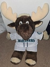 Seattle Mariners Moose Forever Collectibles Plush Toy Stuffed Animal 22.5''