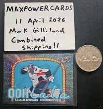 2024-25 UPPER DECK CHARLIE LINDGREN OHH LA LA OH-29💥SPECKLED💥 1 in 40 PACKS 