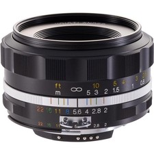 Voigtlander Ultron 40mm F2 SL II S Aspherical Nikon F Black Rim New