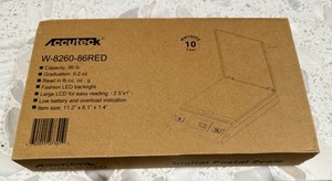 Accuteck S 50lbx0.2oz All-In-One Digital Shipping Postal Scale W/AC Postage