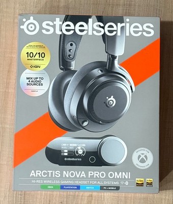 SteelSeries Arctis Nova Pro Omni Hi-Res Wireless Gaming Headset Brand New Sealed
