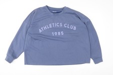 Womens UK Size XL Souluxe Blue Pullover Sweatshirt