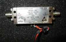 RF Amplifier 6 GHz-18 GHz +23 dBm MIN @ 1 dB Compression Point Mil-Spec USA