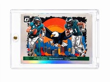 2024 Panini Donruss Optic - Downtown Duos Jalen Hurts, A.J. Brown #4