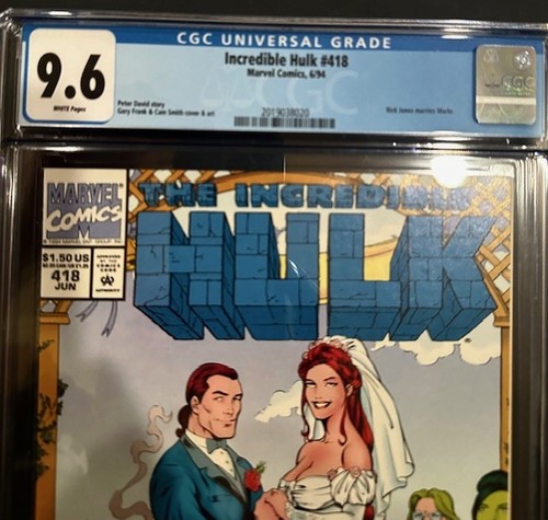 Incredible Hulk #418 1994 CGC 9.6 1st Talos - Picture 2 of 3