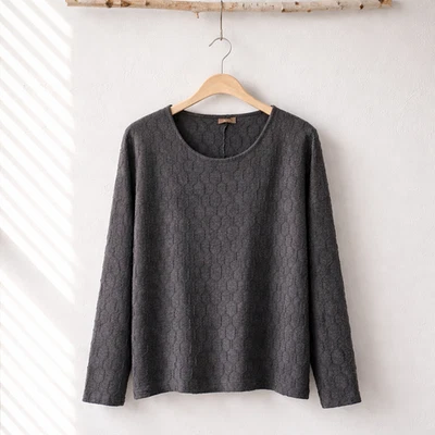 Damen Sweater Yessica Gr. 38 schwarz gemustert | G007 - Bild 1 von 4