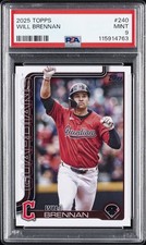 2025 TOPPS #240 WILL BRENNAN PSA 9