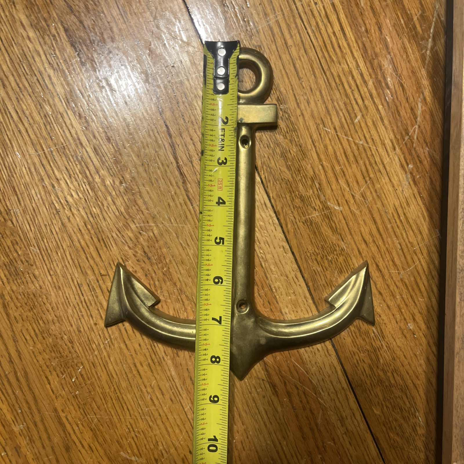 USS Constitution Naval Ship Shadow Box With Nautical Ship Anchor 