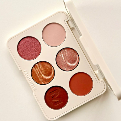 Morphe ~ Outer Spice ~ Sweet & Spicy Eyeshadow Palette 6 Shades Full Size NIB