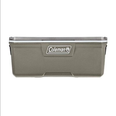 Coleman 316 Series 120QT Hard Chest Cooler, Silver Ash