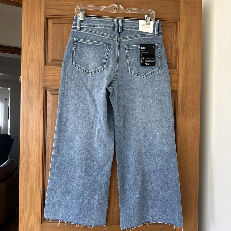 Pantalones de mezclilla para mujer Paige Anessa de tiro alto Foto 2 de 4