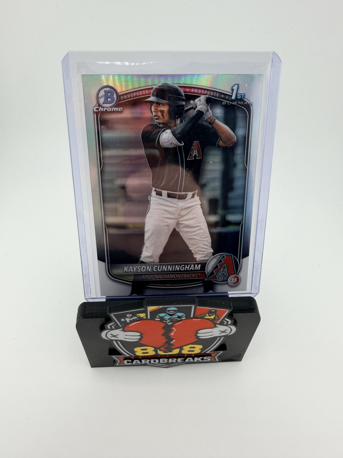 2025 Bowman 1st Draft #BDC-84 Kayson Cunningham Chrome Refractor
