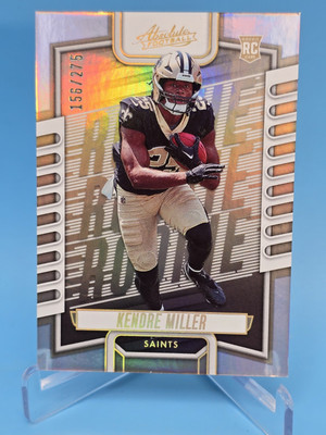 2023 Panini Absolute #125 Kendre Miller Rookie RC Spectrum 156/275 Saints
