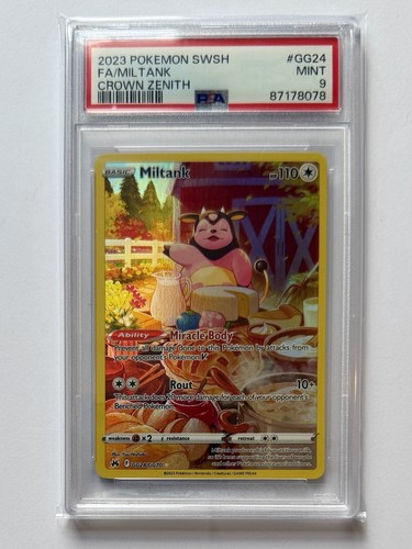 Miltank graded PSA 9 for sale on eBay