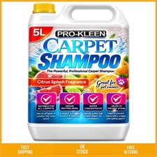 Deep Cleaning Concentrate Professional Low Foam Carpet Shampoo Solution 5L 5.20 per litre