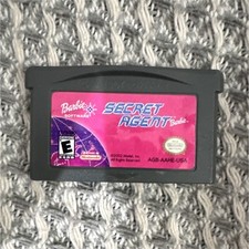 Secret Agent Barbie Nintendo Game Boy Advance GBA Cartridge Nintendo E NTSC-U/C